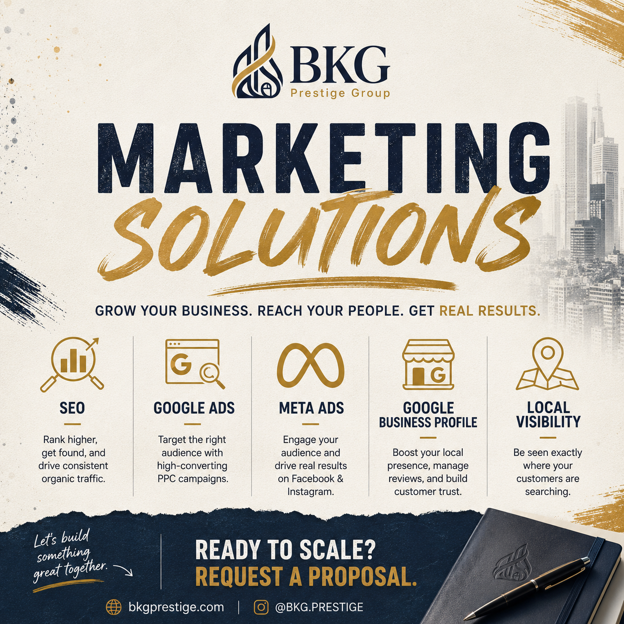 BKG Prestige Group - Marketing Solutions